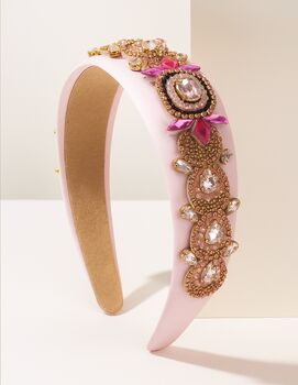 Petal Queen With A Pink Satin Drawstring Bag // Ages Six To Adult, 2 of 6