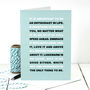 Greeting Card 'Be An Enthusiast In Life', thumbnail 1 of 3