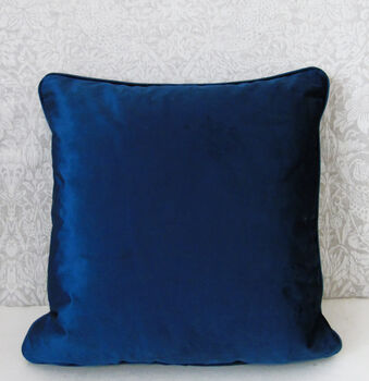 Blue Strawberry Thief William Morris 18' Cushion Cover, 5 of 6