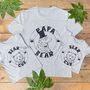 Father And Child Bear T Shirt Set, thumbnail 2 of 3