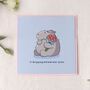 Cute Hippo Miss You Card, thumbnail 9 of 10