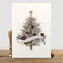 Pack Of Luxury Christmas Tree And Wreath Cards, thumbnail 2 of 3