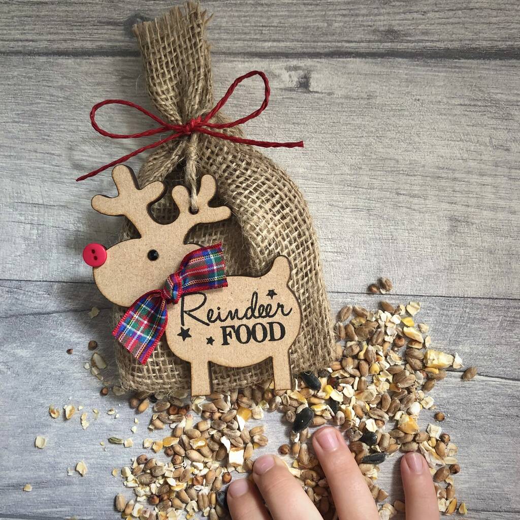 Personalised Magic Christmas Reindeer Food Pouch, 1 of 9
