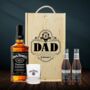 Jack Daniels Whiskey And Glass Father's Day Gift Set, thumbnail 1 of 6