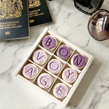 'Bon Voyage' Letterbox Chocolate Coated Oreos, 11 of 12