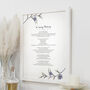 Personalised Wedding, Funeral, Anniversary Poem Print, thumbnail 1 of 9
