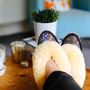 Mosaic Cream Sheepers Slippers, thumbnail 2 of 12