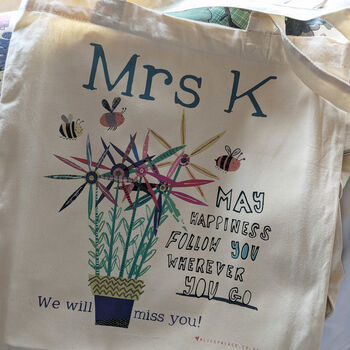 Personalised Leaving Bag, 7 of 12