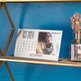 Personalised New Dad Metal Photo And Date Print, thumbnail 1 of 4