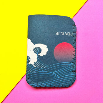 Personalised Japanese Style Passport Holder, 2 of 8