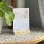 2023 2024 Mid Year Refillable Desk Calendar With Stand, thumbnail 1 of 10