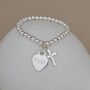 Personalised Child's Confirmation Cross Bead Bracelet, thumbnail 2 of 4