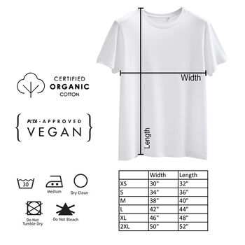 Bestie Personalised Organic Cotton T Shirt, 6 of 6