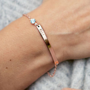 Not on the high street rose gold bracelet new arrivals