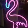 Neon Flamingo Light, thumbnail 3 of 5