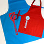 Personalised Cooked It Ate It Apron Set, thumbnail 1 of 9
