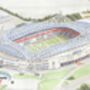 University Of Bolton Stadium Print, thumbnail 2 of 3