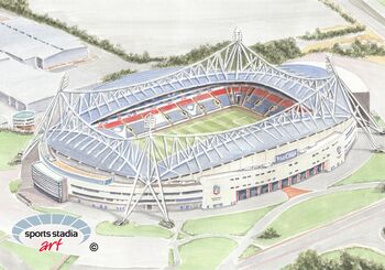 University Of Bolton Stadium Print, 2 of 3