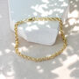 9ct Yellow Gold Belcher Chain Bracelet, thumbnail 1 of 5