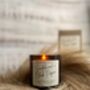 Sandalwood And Black Pepper Scented Soy Candle, thumbnail 1 of 3