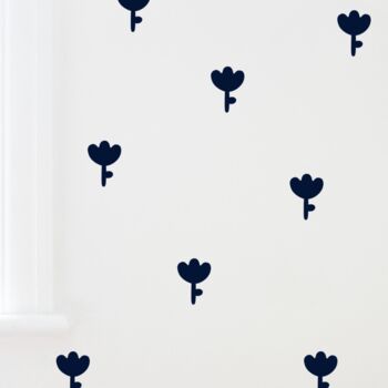 Tulip Flower Wall Stickers, 2 of 5