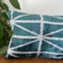 Velvet Teal Green Cushion Cover, thumbnail 1 of 6