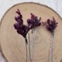 Dried Flower Hair Pins, thumbnail 6 of 6