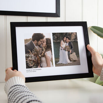 Double Photo Paper Anniversary Print, 2 of 3