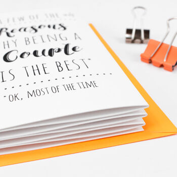Anniversary Fold Out Banner Card For Him, 3 of 5