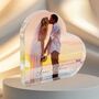Personalised Couple Heart Acrylic Plaque, thumbnail 1 of 5