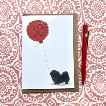 Pekingese Birthday Card, 3 of 10