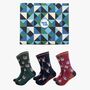 Dapper Animals Bamboo Socks Gift Set Men's, thumbnail 1 of 4