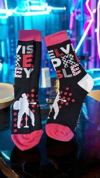 Elvis Presley Socks Gift Box – Music Lover Gift, 4 of 10