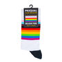 Lgbtq+ Inclusive Pride Rainbow Socks, thumbnail 2 of 2