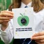 Thank You Teacher Kindness Badge Apple Card, thumbnail 3 of 12