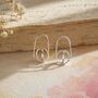 Sterling Silver Sphere Drop Earrings, thumbnail 1 of 8