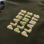 'Plants, Plants, Plants' Embroidered Sweatshirt, thumbnail 3 of 3