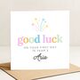 Good Luck For Year Three Back To School Card, thumbnail 1 of 7