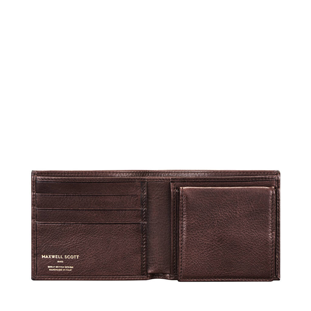 Leather Wallet With Coin Pouch 'Ticciano Soft Grain' By Maxwell Scott ...