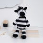 Holly Zebra Easy Crochet Kit, thumbnail 3 of 11
