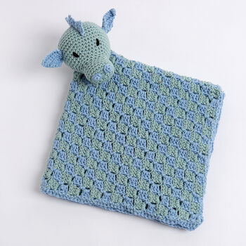 Dom The Dragon Baby Comforter Crochet Kit, 4 of 7