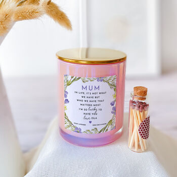 Personalised Mum Candle Gift Set, 8 of 10