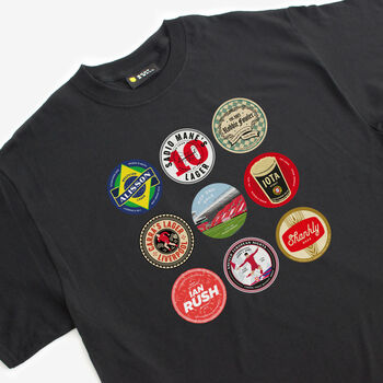 Liverpool Football Beer Mats 2nd Edition T Shirt, 3 of 4