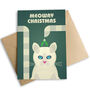 Funny Animal Christmas Cards Pack Of Eight, thumbnail 5 of 9