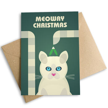 Funny Animal Christmas Cards Pack Of Eight, 5 of 9