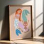 Let’s Be Mermaids Art Print, thumbnail 5 of 9