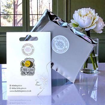 I Bee Leaf In You Supportive Enamel Pin Badge, 2 of 8