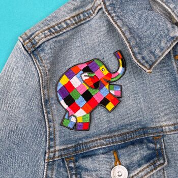 Elmer Running Right Sew On Patch, 2 of 2