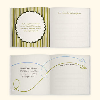 Dad You're The Best, A Fill In The Blanks Gift Book With Posting Envelope, 12 of 12