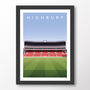 Arsenal Fc Highbury Clock End Poster, thumbnail 7 of 7